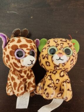 Ty Tiny Beanie Babies Plush, Set Of 2, Freckles & Twigs